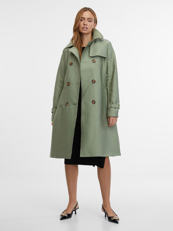 Orsay Khakifarbener Damen-Trenchcoat ORSAY