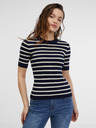 Orsay Dunkelblau gestreiftes Damen-Strick-Top ORSAY