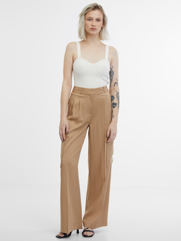 Orsay Cremefarbenes Damen-Top ORSAY