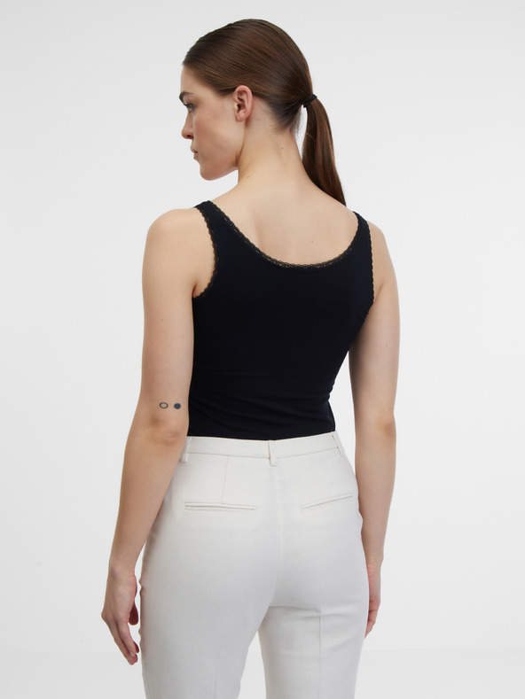 Orsay Schwarzes Damen-Top ORSAY