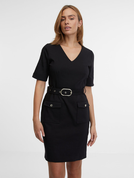 Orsay Schwarzes Damenkleid ORSAY