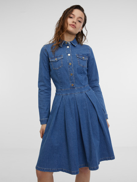 Orsay Blaues Jeanskleid Damen ORSAY