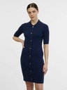 Orsay Dunkelblaues Damen-Pullover-Kleid ORSAY