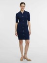 Orsay Dunkelblaues Damen-Pullover-Kleid ORSAY