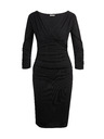 Orsay Schwarzes Damen Etuikleid ORSAY