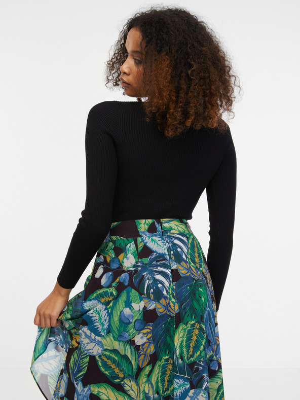 Orsay Schwarzer Damen-Rippenpullover ORSAY