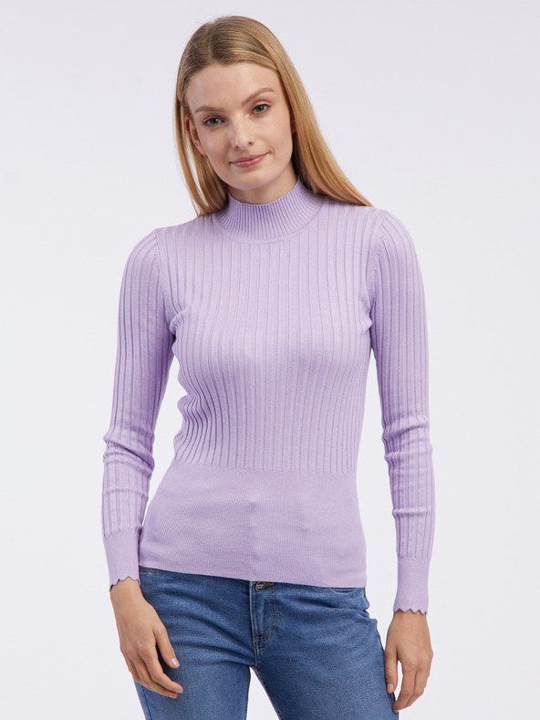 Orsay Hellvioletter leichter Damenpullover ORSAY