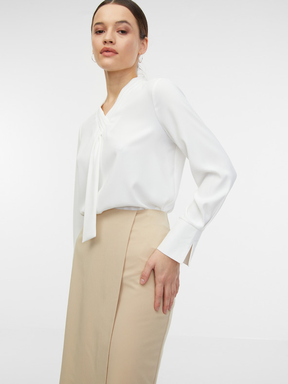 Orsay Beige Damen-Bleistiftrock ORSAY