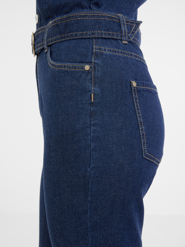 Orsay Dunkelblauer Damen-Jumpsuit aus Denim ORSAY