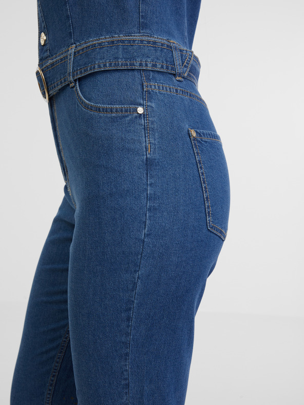 Orsay Blauer Damen-Jumpsuit aus Denim ORSAY