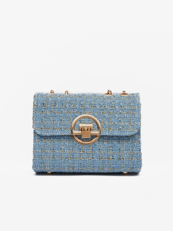 Orsay Hellblaue Damen Tweed-Tasche von ORSAY