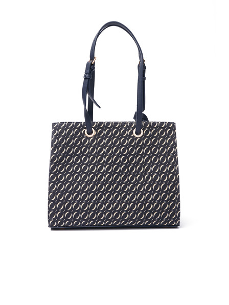 Orsay Dunkelblaue gemusterte Damenhandtasche ORSAY