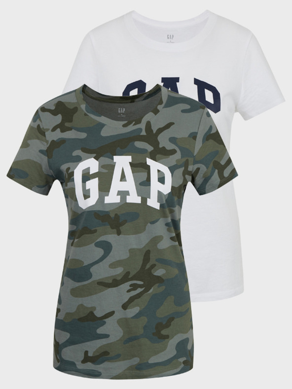GAP T-Shirts mit GAP Logo, 2 Stück