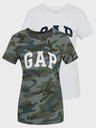 GAP T-Shirts mit GAP Logo, 2 Stück