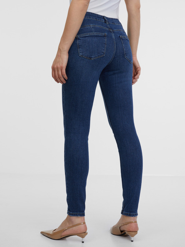 Orsay Dunkelblaue Jeggins Jeans Damen ORSAY