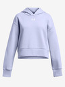 Under Armour UA Rival Fleece Crop Hoodie Sweatshirt Kinder