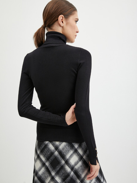 Orsay Schwarzer Damen-Rollkragenpullover ORSAY