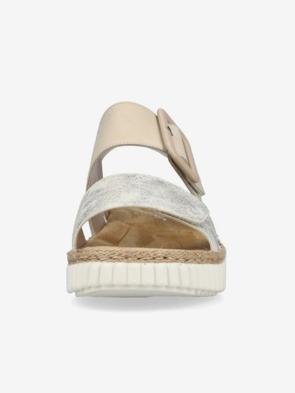 Rieker Beige Damen Sandalen Rieker