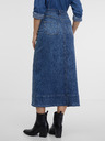Orsay Blauer Jeans-Midirock Damen ORSAY