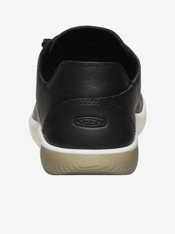 Keen Schwarze Keen KNX Damen-Sneakers aus ungefüttertem Leder