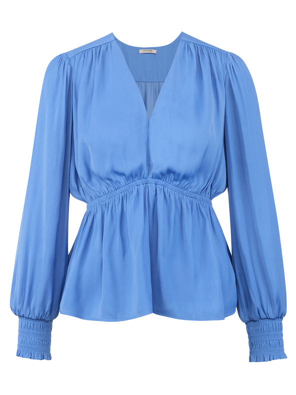 Orsay Blaue Damenbluse ORSAY