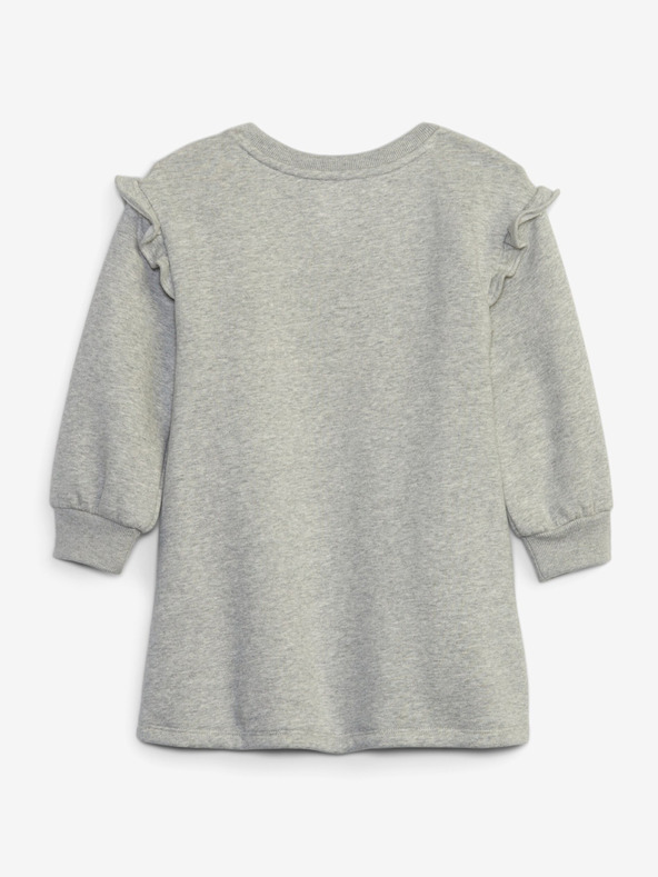 GAP Baby Sweatshirt-Kleid mit Logo GAP