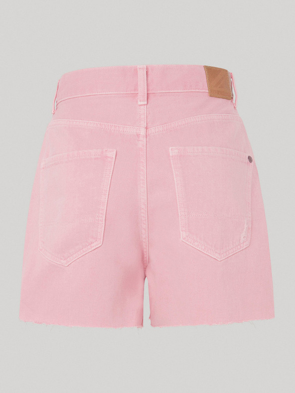 Pepe Jeans Pinke Damen Denim Shorts von Pepe Jeans