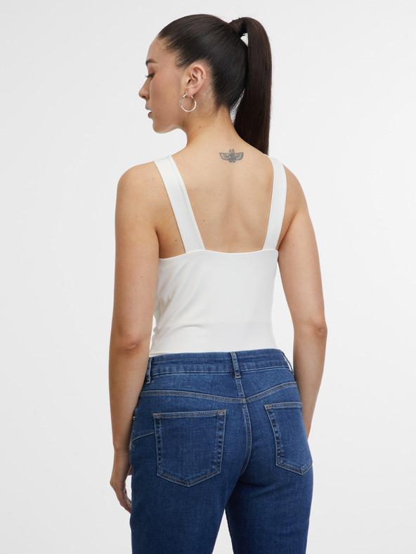 Orsay Cremefarbenes Damen-Top ORSAY