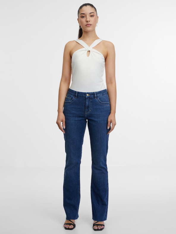 Orsay Cremefarbenes Damen-Top ORSAY