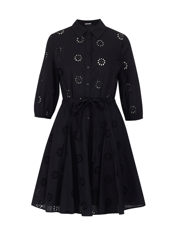 Orsay Schwarzes Damen-Hemdkleid von ORSAY