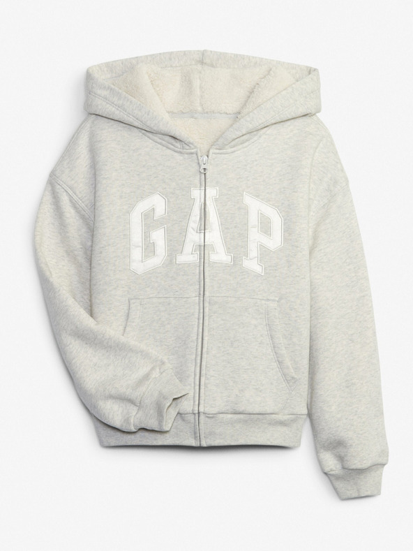 GAP Wärmeisolierte Sweatjacke für Kinder mit Logo GAP
