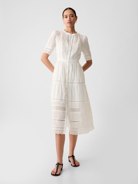 GAP Spitzen-Midikleid GAP