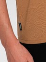 Ombre Clothing Braunes Herren Basic T-Shirt mit V-Ausschnitt Ombre Clothing