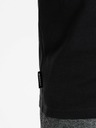 Ombre Clothing Schwarzes Herren-T-Shirt mit V-Ausschnitt Ombre Clothing