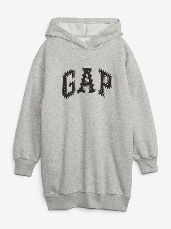 GAP Kinder Sweatshirtkleid mit Logo GAP