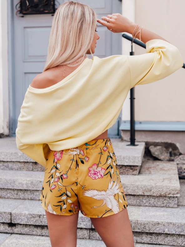 Edoti Gelbe Damenbluse EDOTI