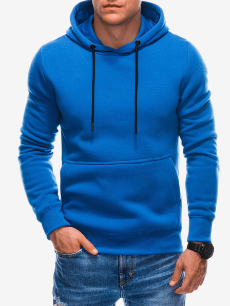 Edoti Edoti Blauer Herren-Hoodie