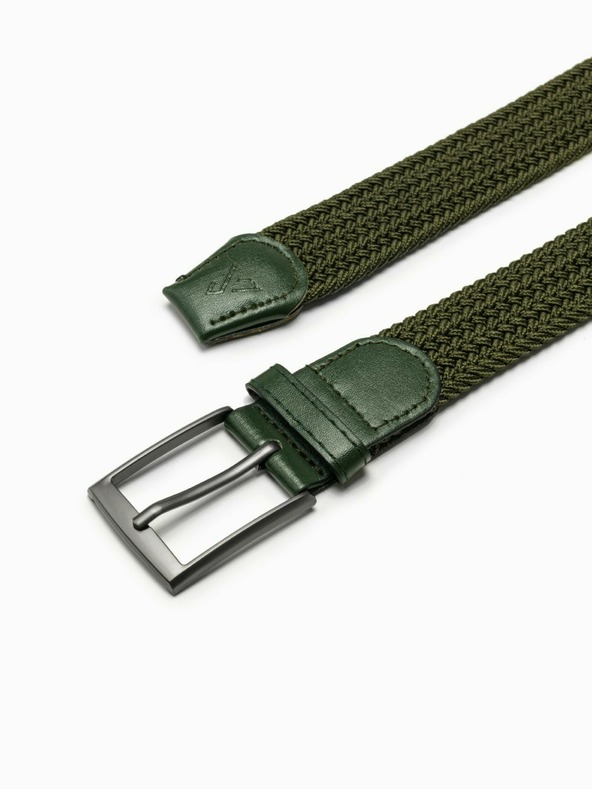 Edoti Khakifarbener Herrengürtel Edoti