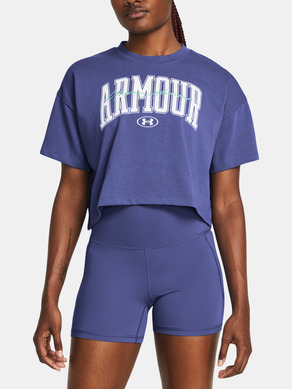 Under Armour UA HW Scripted WM Crop SS T-Shirt