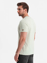 Ombre Clothing Hellgrünes gemustertes Herrenhemd Ombre Kleidung