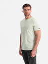 Ombre Clothing Hellgrünes gemustertes Herrenhemd Ombre Kleidung