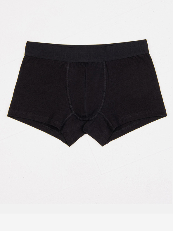 Ombre Clothing Dreier-Set Herren-Boxershorts in Grau, Weiß und Schwarz Ombre Clothing