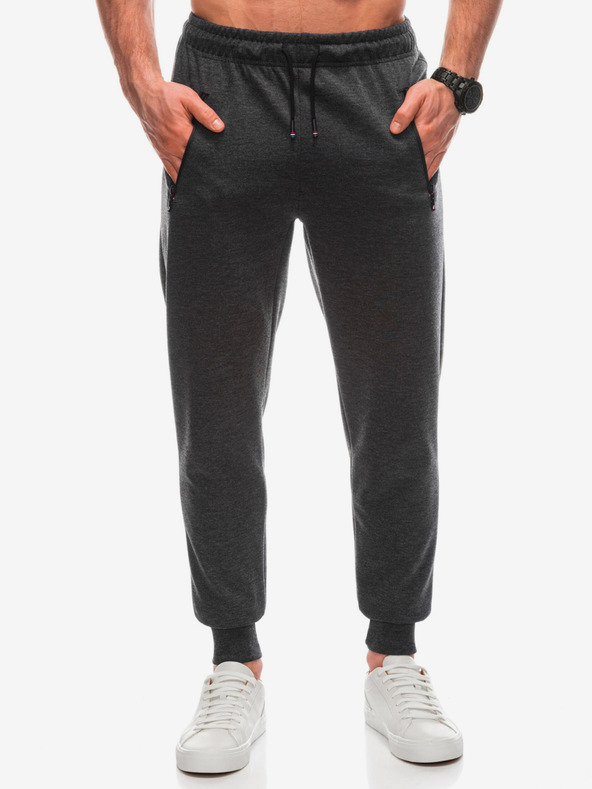 Edoti Dunkelgraue Herren Sweatpants Edoti
