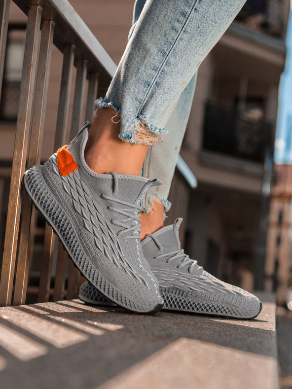 Ombre Clothing Graue Herrenturnschuhe Ombre Clothing