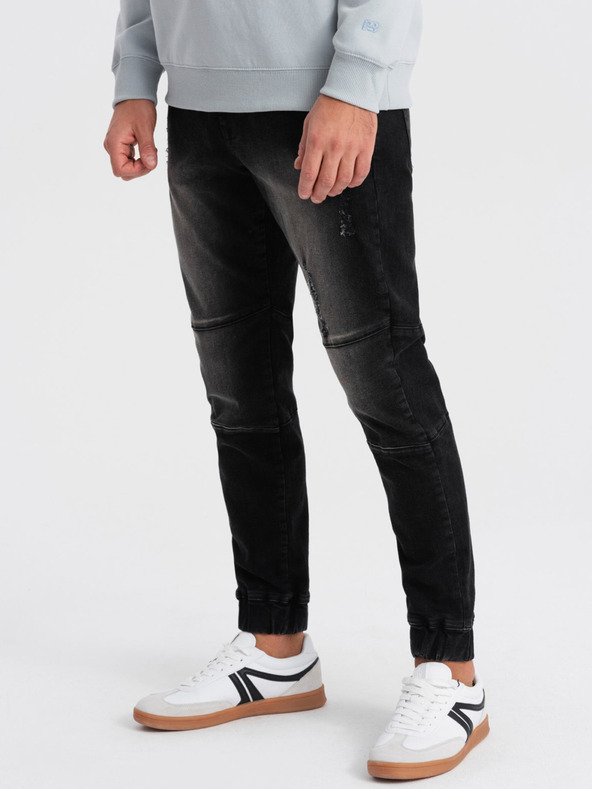 Ombre Clothing Schwarze Herren-Jeans Ombre Clothing