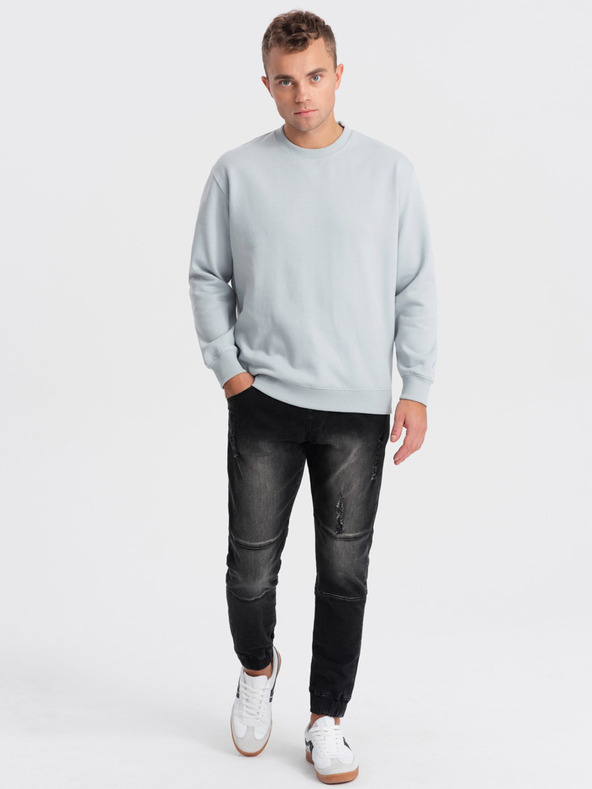 Ombre Clothing Schwarze Herren-Jeans Ombre Clothing