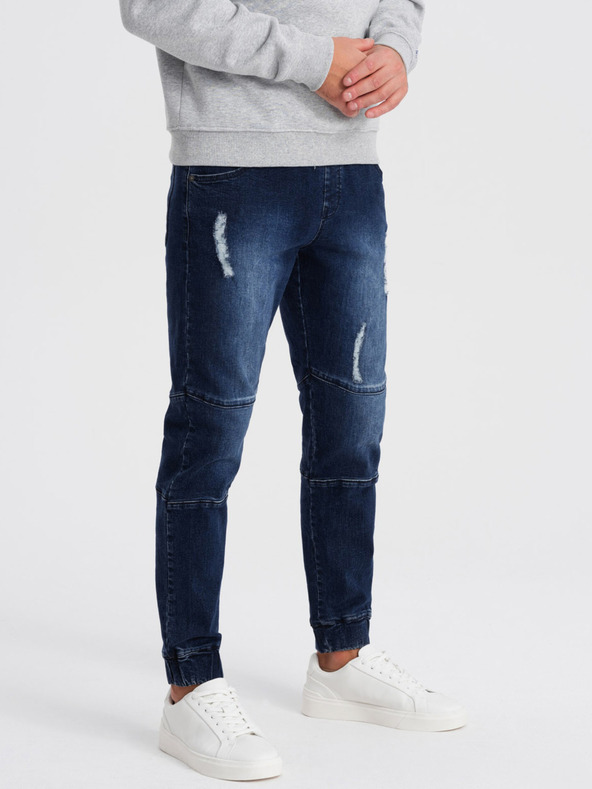 Ombre Clothing Dunkelblaue Herrenjeans Ombre Clothing