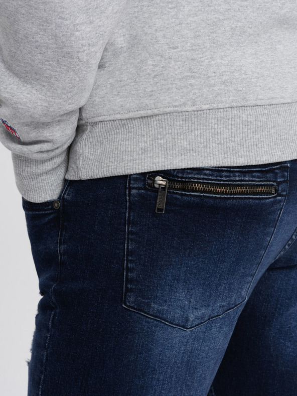 Ombre Clothing Dunkelblaue Herrenjeans Ombre Clothing