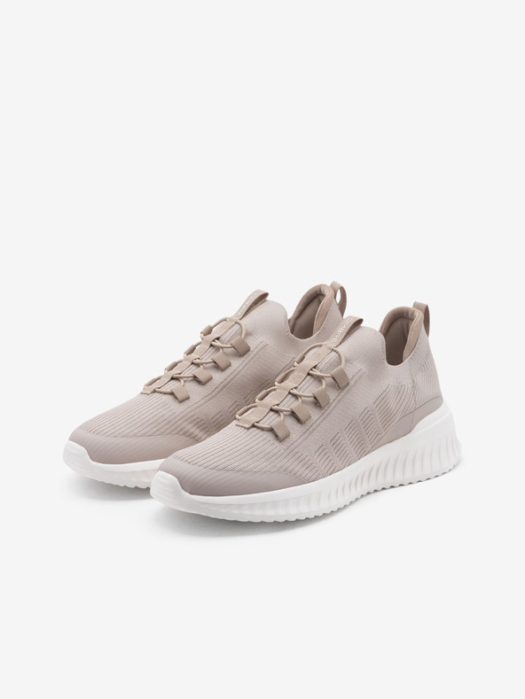 Ombre Clothing Beigefarbene Herren-Turnschuhe Ombre Clothing