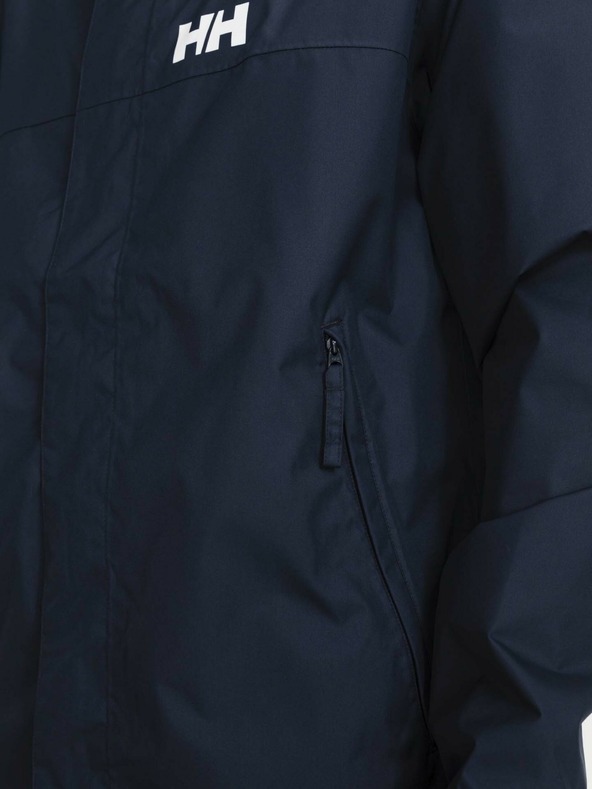 Helly Hansen Dunkelblaue wasserdichte leichte Herren-Kapuzenjacke HELLY HANSEN Ervik